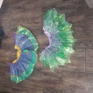 Two Disney world florida dress up skirts